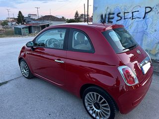 Fiat 500 2014 LOUNGE TWIN AIR 500/Ημιδερματινα/Χρωμα Corallo Red-thumb-45