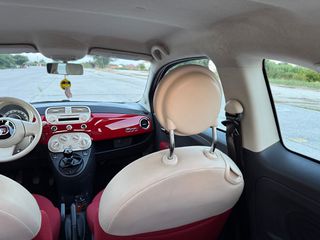 Fiat 500 2014 LOUNGE TWIN AIR 500/Ημιδερματινα/Χρωμα Corallo Red-thumb-52