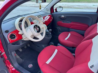 Fiat 500 2014 LOUNGE TWIN AIR 500/Ημιδερματινα/Χρωμα Corallo Red-thumb-57