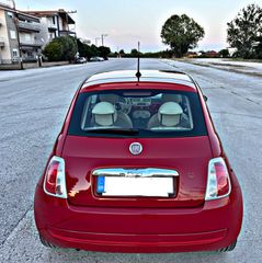 Fiat 500 2014 LOUNGE TWIN AIR 500/Ημιδερματινα/Χρωμα Corallo Red-thumb-10