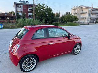 Fiat 500 2014 LOUNGE TWIN AIR 500/Ημιδερματινα/Χρωμα Corallo Red-thumb-12