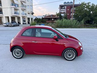 Fiat 500 2014 LOUNGE TWIN AIR 500/Ημιδερματινα/Χρωμα Corallo Red-thumb-13