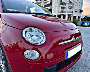 Fiat 500 2014 LOUNGE TWIN AIR 500/Ημιδερματινα/Χρωμα Corallo Red-thumb-17