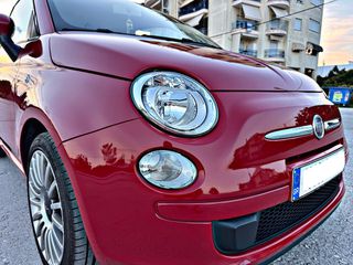Fiat 500 2014 LOUNGE TWIN AIR 500/Ημιδερματινα/Χρωμα Corallo Red-thumb-18