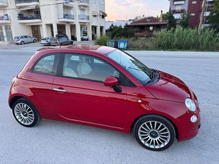 Fiat 500 2014 LOUNGE TWIN AIR 500/Ημιδερματινα/Χρωμα Corallo Red-thumb-19