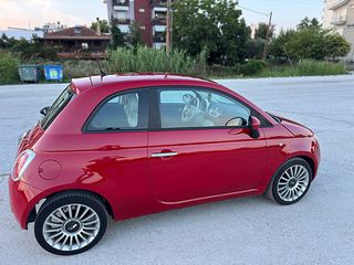 Fiat 500 2014 LOUNGE TWIN AIR 500/Ημιδερματινα/Χρωμα Corallo Red-thumb-20