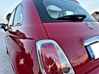Fiat 500 2014 LOUNGE TWIN AIR 500/Ημιδερματινα/Χρωμα Corallo Red-thumb-22