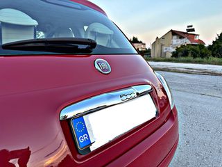 Fiat 500 2014 LOUNGE TWIN AIR 500/Ημιδερματινα/Χρωμα Corallo Red-thumb-23