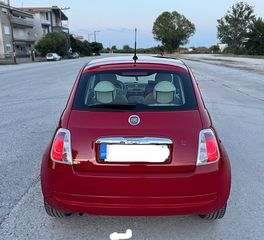 Fiat 500 2014 LOUNGE TWIN AIR 500/Ημιδερματινα/Χρωμα Corallo Red-thumb-28