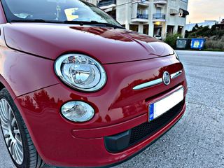 Fiat 500 2014 LOUNGE TWIN AIR 500/Ημιδερματινα/Χρωμα Corallo Red-thumb-32