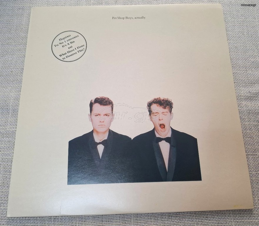 Pet Shop Boys – Actually LP
