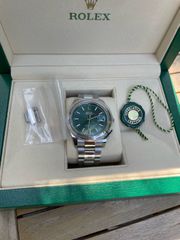 ROLEX DATEJUST green mint
