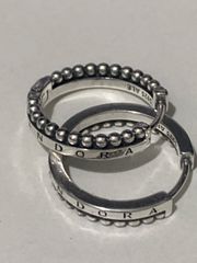 PANDORA Ασημένια σκουλαρίκια
