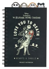 The Nightmare Before Christmas Project Notebook A5-thumb-0