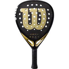 Wilson - DEFY V1 - Padel Racket - Black/Gold / Sport and Outdoor