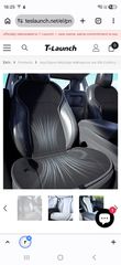 Αεριζόμενα καλύμματα καθισμάτων Tesla model 3/Y set 2τεμ