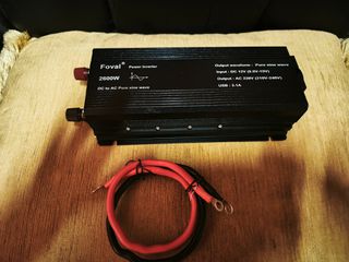 Inverter καθαρού ημιτόνου 2.600W 12V 220-240V 50Hz