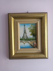 Caroline C.Burnett 33x30 cm Λάδι σε καμβά