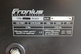 Επαγγελματική Ηλεκτροκόλληση TIG Fronius TransTig 3000 με Υδρόψυξη