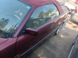 Bmw e36 cabrio καπο χρωμα μπορντο