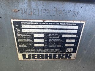 Εκσκαφέας Με Λάστιχα Liebherr 2012 A 920-thumb-11
