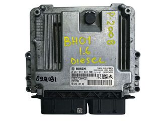 Peugeot/Citroen 1.6 HDI BH01 Εγκέφαλος Μηχανής 9809478580 OEM