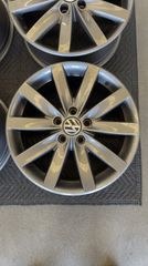 Μεταχειρισμένες ζάντες αλουμινίου 7.5Jx17" 5x112 ET54-thumb-2