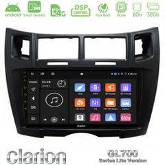 Clarion GL700 Lite Series 8Core Android ClarionOS 2+32GB Toyota Yaris Navigation Multimedia Tablet 9" (Μαύρο Χρώμα) Με Carplay & Android Auto