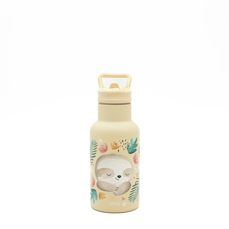 Sassi Θερμός Ανοξείδωτο 350ml Με Διπλό Τοίχωμα Gnawy the Sloth