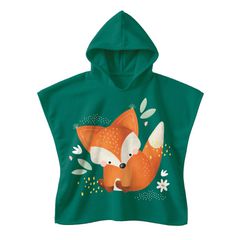 Παιδικό Πόντσο Crunchy the Fox Sassi