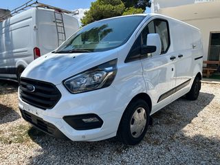 Ford Transit Custom 2019 L1H1 ΔΙΠΟΡΤΟ ΡΑΦΙΑ-thumb-1