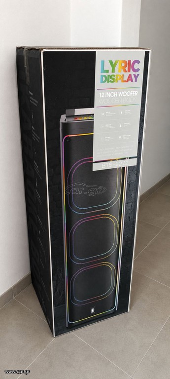 Ηχειο τερας 3000 watt max 3x12 inch