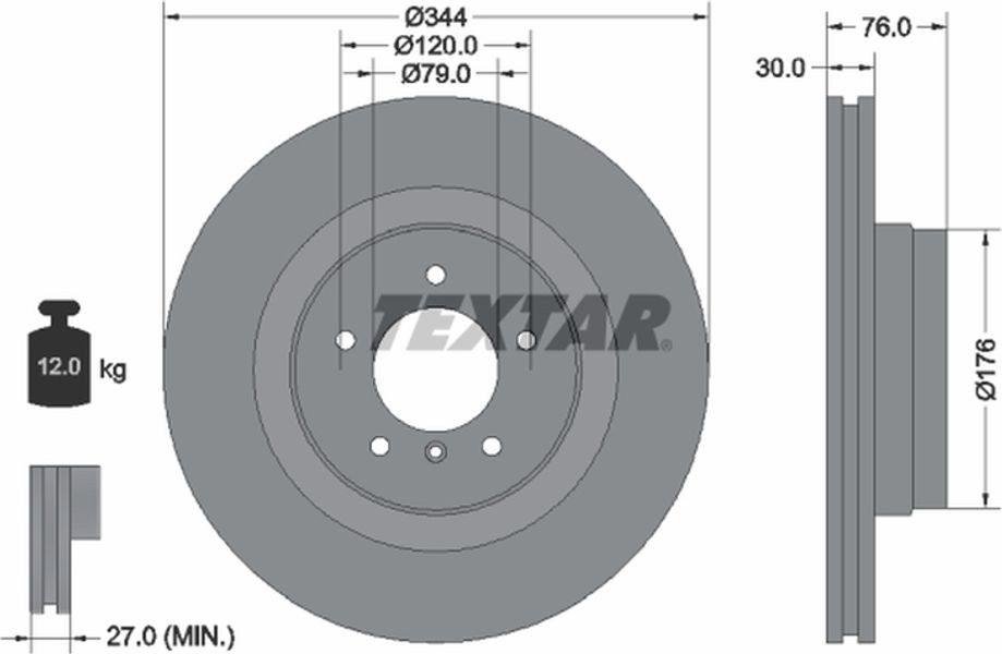 Textar Δισκόπλακα - 92185103