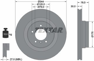 Textar Δισκόπλακα - 92185103