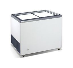 Καταψύκτης με Συρόμενα Τζάμια 118,5x64,5x89,5εκ. Crystal Ektor 36SGL