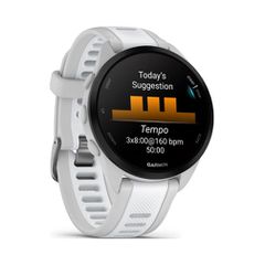 Garmin Watch Forerunner 165 43mm Mist Grey/Whitestone EU