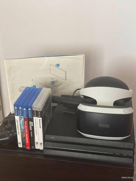 PS4 Pro 1TB, PS VR, games, camera