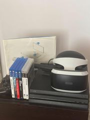 PS4 Pro 1TB, PS VR, games, camera