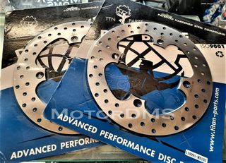 ΔΙΣΚΟΠΛΑΚΕΣ ΜΠΡΟΣΤΑ ΚΑΛΗΣ ΠΟΙΟΤΗΤΑΣ TITANPARTS HONDA