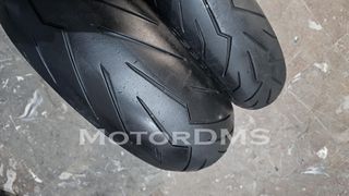 ΛΑΣΤΙΧΑ ΜΕΤΑΧΕΙΡΙΣΜΕΝΑ ΚΑΛΗ ΚΑΤΑΣΤΑΣΗ PIRELLI DIABLO ROSSO 3 120/70-17 & 180/55-17 MotorDMS
