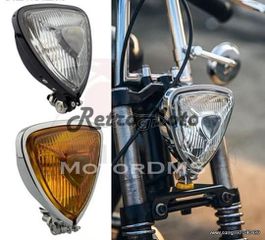 ΦΑΝΑΡΙ ΜΠΡΟΣΤΑ LED ΑΡΙΣΤΗΣ ΠΟΙΟΤΗΤΑΣ RETROMOTO !!! H4 12V 55 / 60W MotorDMS!!!