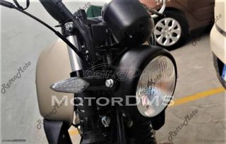 ΦΑΝΑΡΙ ΜΠΡΟΣΤΑ LED ΑΡΙΣΤΗΣ ΠΟΙΟΤΗΤΑΣ RETROMOTO !!! H4 MotorDMS!!!