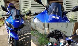 Yamaha YZF 600 R6 1998-2002 1999 2000 2001 ΖΕΛΑΤΙΝΑ ΠΑΡΜΠΡΙΖ ΑΝΕΜΟΘΩΡΑΚΑΣ ΠΟΛΥ ΚΑΛΗΣ ΠΟΙΟΤΗΤΑΣ MotorDMS