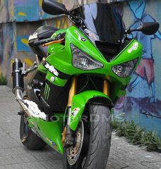 Kawasaki Ninja 636 ZX6R ZX-6R ZX 6R 03 04 ΖΕΛΑΤΙΝΑ ΠΑΡΜΠΡΙΖ ΑΝΕΜΟΘΩΡΑΚΑΣ ΠΟΛΥ ΚΑΛΗΣ ΠΟΙΟΤΗΤΑΣ MotorDMS