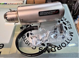 NEW ΑΡΙΣΤΕΡΗ INOX ΚΑΙΝΟΥΡΙΟ UNIVERSAL TΕΛΙΚΟ ΕΞΑΤΜΙΣΗΣ MotorDMS!!!