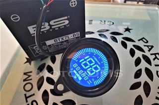 ΚΟΝΤΕΡ RetroMoto!!! 7 χρωματων ΜΕ ΝΤΙΖΑ ΗΛΕΚΤΡΟΝΙΚΟ LED MotorDMS.