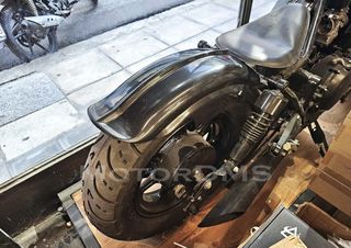 CUSTOM ΠΙΣΩ ΦΤΕΡΟ ΛΑΣΠΩΤΗΡΑΣ ΚΆΛΥΜΜΑ RetroMoto !!!