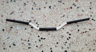 Τιμόνι ACCEL fat bar ΑΣΠΡΟ / ΜΑΥΡΟ-thumb-3
