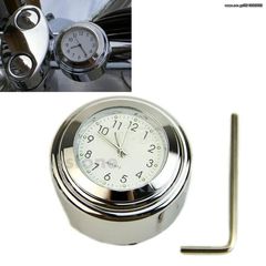 ΡΟΛΟΙ ΧΡΩΜΙΟ ΝΙΚΕΛ ΚΑΙΝΟΥΡΙΟ 1' 25mm HARLEY DRAG STAR VULCAN INTRUDER Honda Steed Shadow VLS VT VLX 400 600 REBEL CA250 CMX250 MotorDMS.