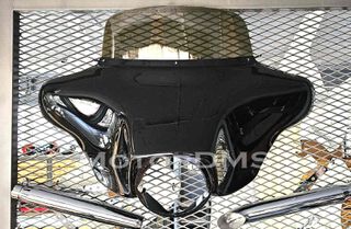 ΚΙΤ ΜΕΤΑΤΡΟΠΗΣ Harley-Davidson Electra H-D ΜΑΣΚΑΣ ΜΟΥΤΡΟ ΦΑΝΑΡΙΟΥ ΜΠΡΟΣΤΑ MotorDMS